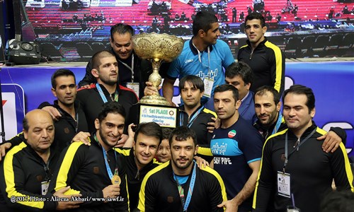چهارمین دوره رقابت های کشتی آزاد جام باشگاه های جهان- تهران